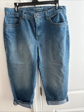 Sonoma Men's Light Blue Relaxed Capri Jeans